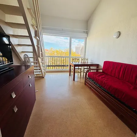 T2 4 Couchages Centre Port Du Cap D'agde , Climatisation , Piscine * Agde
