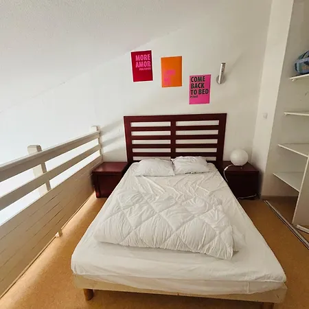 T2 4 Couchages Centre Port Du Cap D'agde , Climatisation , Piscine * 아그